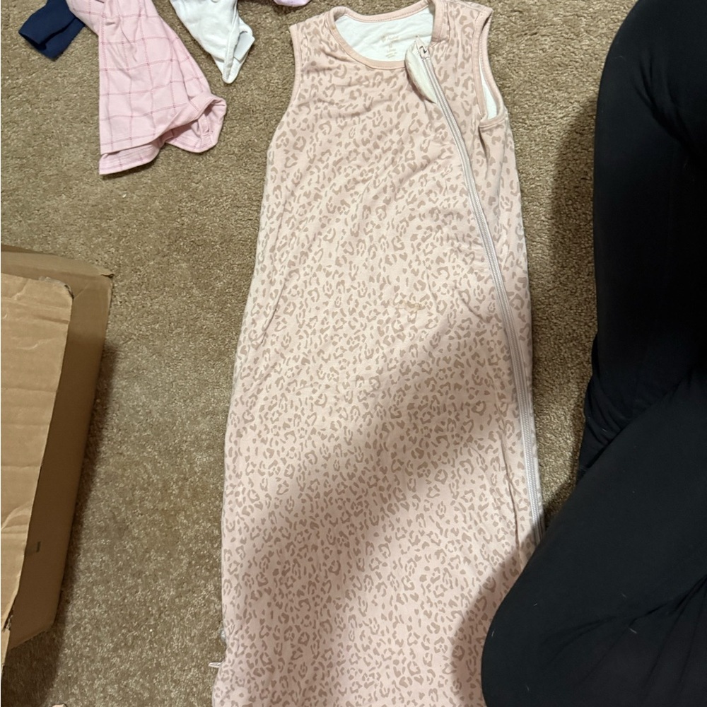 Kyte BABY Pink Leopard Sleep Sack